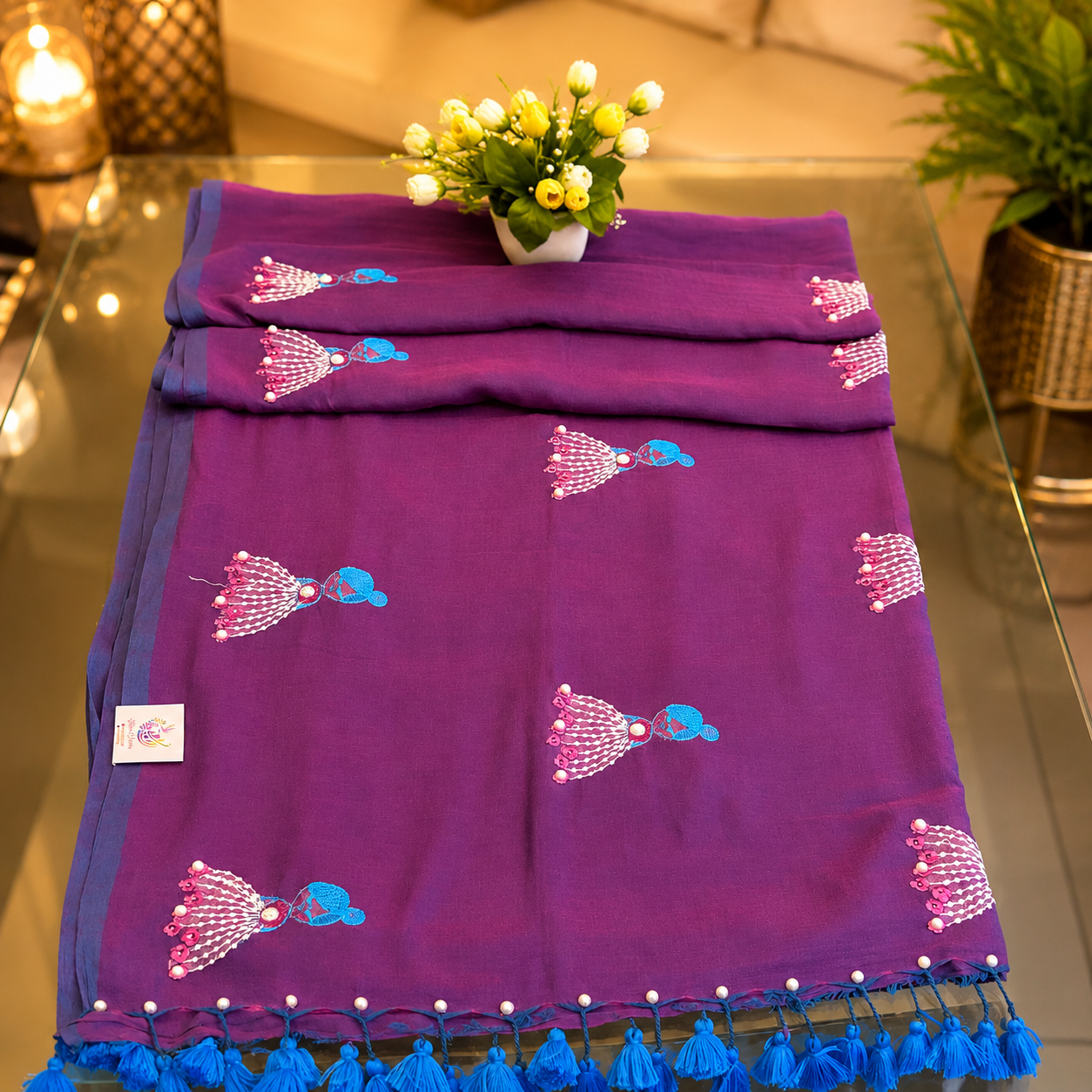 Vayu- Pearl Doll  Purple Mul