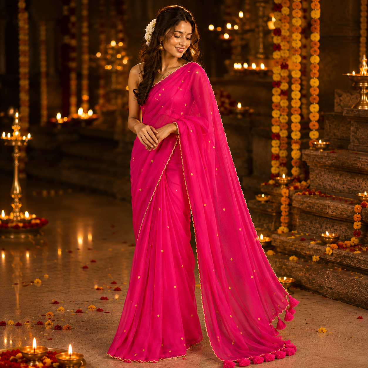 Vayu- Rani pink Ginni Scaleup